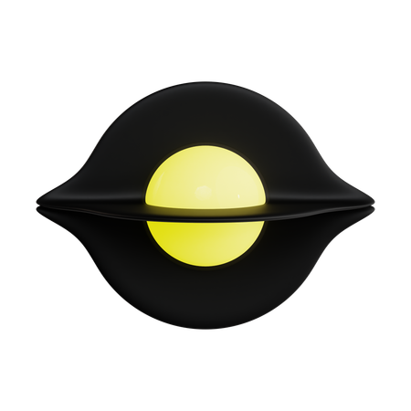 Trou noir  3D Icon