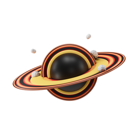 Trou noir  3D Icon