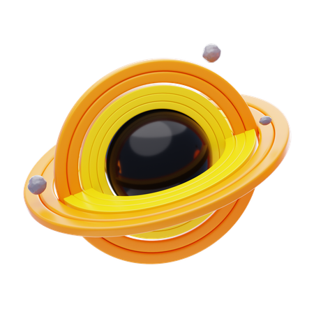 Trou noir  3D Icon