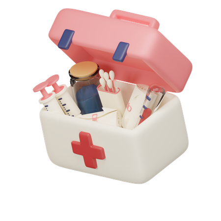 Trousse de premiers secours  3D Icon