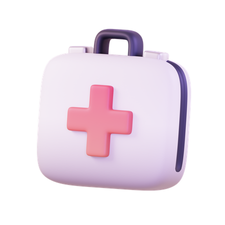 Trousse de premiers secours  3D Icon