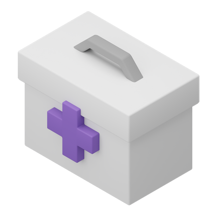 Trousse de premiers secours  3D Icon