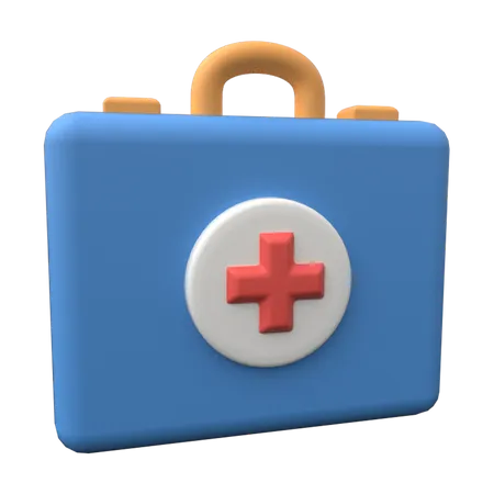 Trousse de premiers secours  3D Illustration