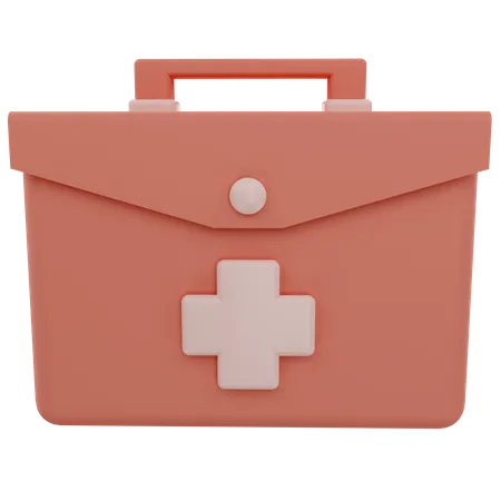 Trousse de premiers secours  3D Icon