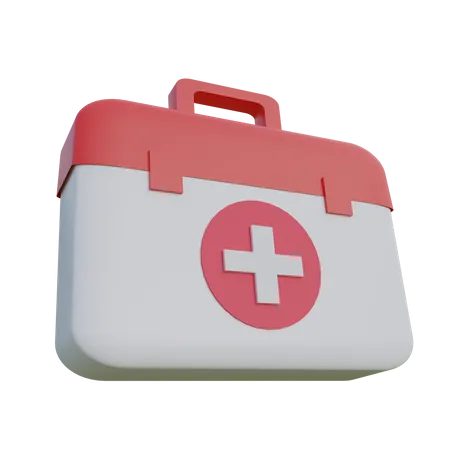 Trousse de premiers secours  3D Illustration