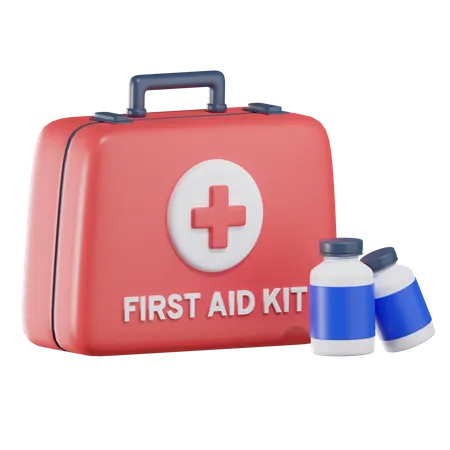 Trousse de premiers secours  3D Icon