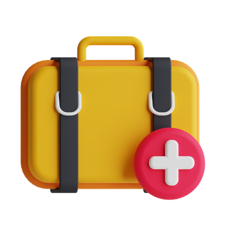 Trousse de premiers secours  3D Icon