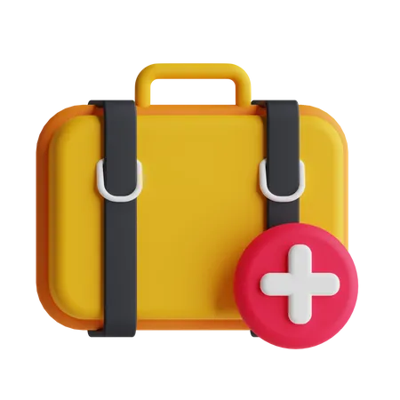 Trousse de premiers secours  3D Icon