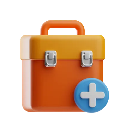 Trousse de premiers secours  3D Icon