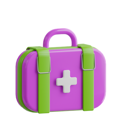 Trousse de premiers secours  3D Icon