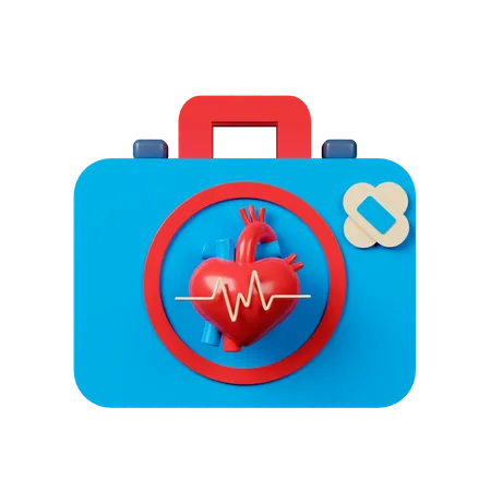 Trousse de premiers secours  3D Icon