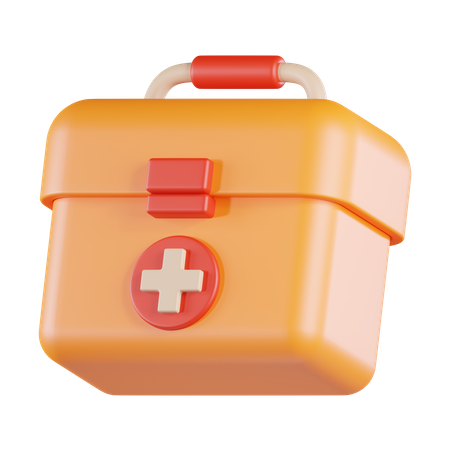 Trousse de premiers secours  3D Icon