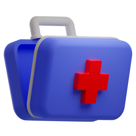 Trousse de premiers secours  3D Icon