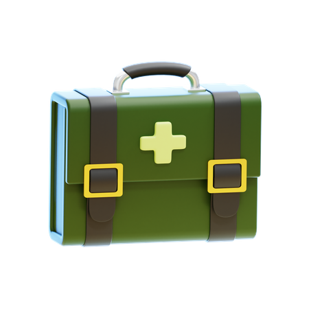 Trousse de premiers secours  3D Icon