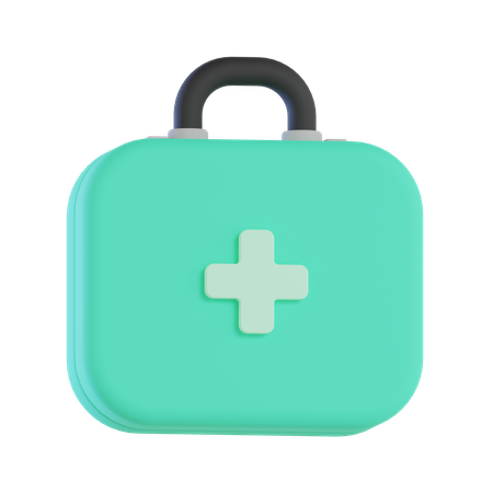 Trousse de premiers secours  3D Icon