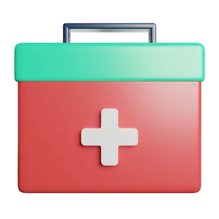 Trousse de premiers secours  3D Icon