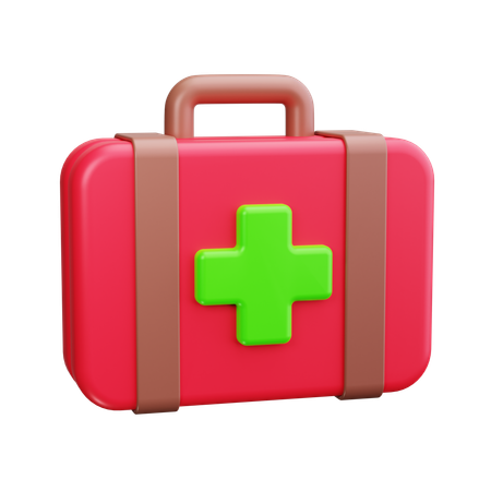 Trousse de premiers secours  3D Icon