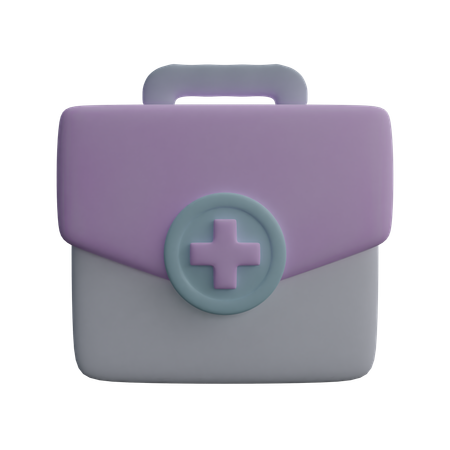 Sac de premiers secours  3D Icon