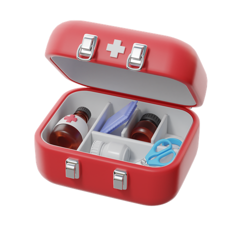 Trousse de premiers secours  3D Icon