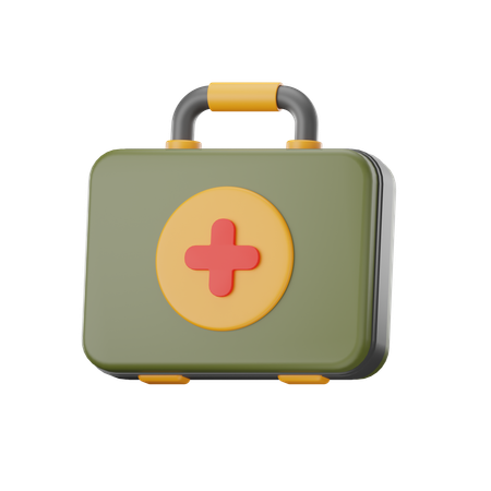 Trousse de premiers secours  3D Icon