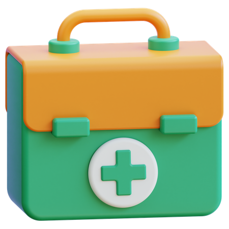 Trousse de premiers secours  3D Icon