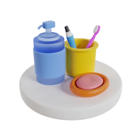 Articles de toilette  3D Icon