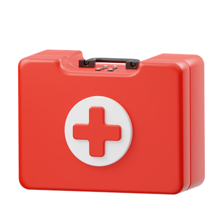 Trousse médicale d'urgence  3D Icon