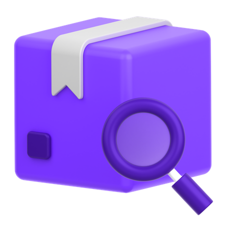 Trouver la boîte de livraison  3D Icon