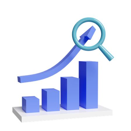 Trouver de la croissance  3D Icon