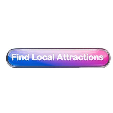 Trouver des attractions locales  3D Icon