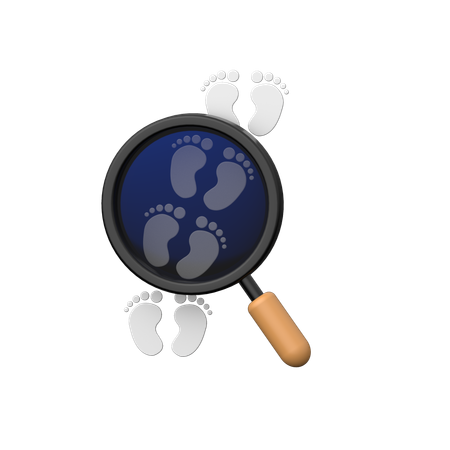 Trouver des empreintes  3D Icon