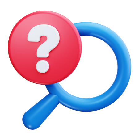 Trouver la FAQ  3D Icon