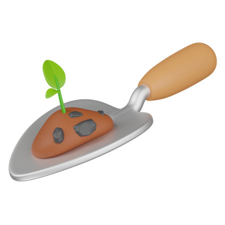 Trowel  3D Icon