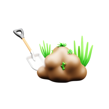 Trowel  3D Icon