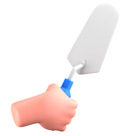 Trowel  3D Icon