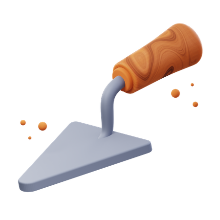 Trowel  3D Icon