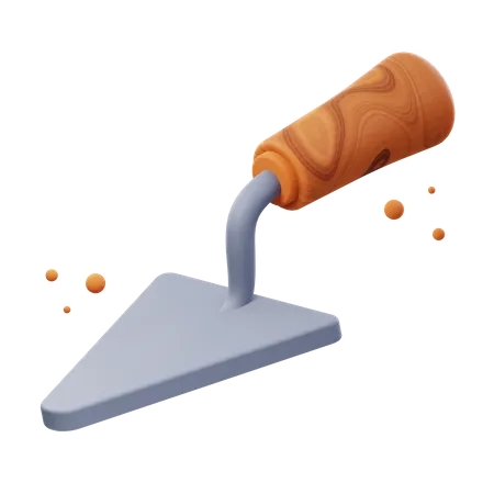 Trowel  3D Icon