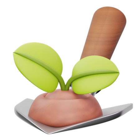 Trowel  3D Icon