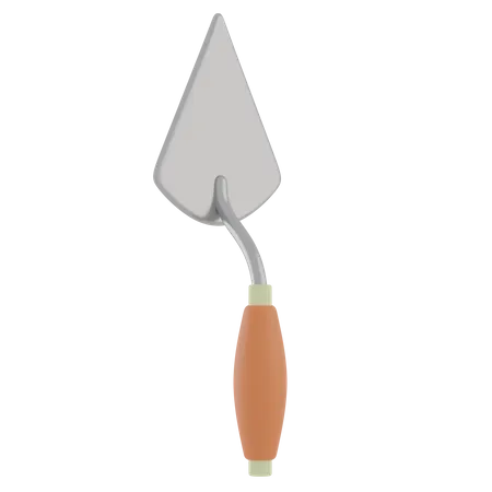 Trowel  3D Illustration