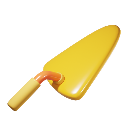 Trowel  3D Illustration