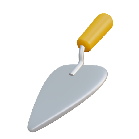 Trowel  3D Illustration