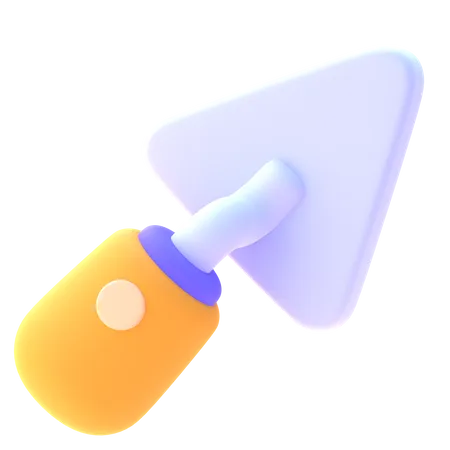 Trowel  3D Icon