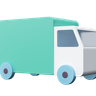 3d truck illustration