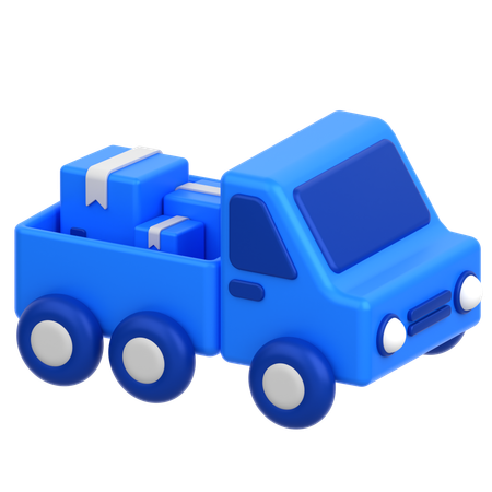 Truck  3D Icon