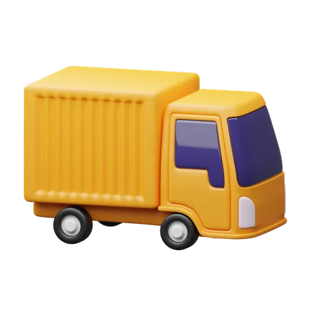 Truck  3D Icon