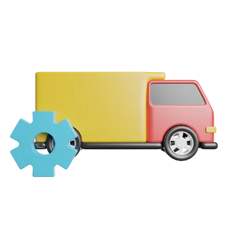 Truck  3D Icon