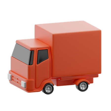 Truck box  3D Icon