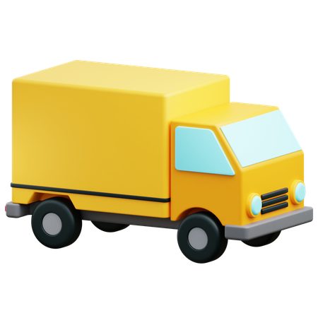 Truck Box  3D Icon
