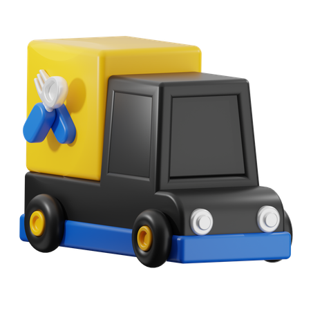 Truck Delivery  3D Icon