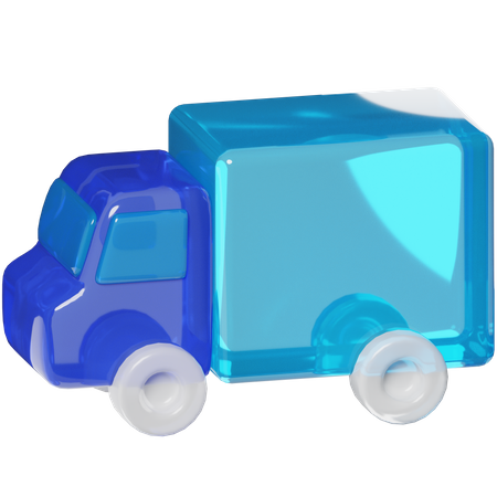 Truck Delivery  3D Icon